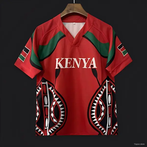 Kenia Trikot - A-Grade Qualität Detailansicht
