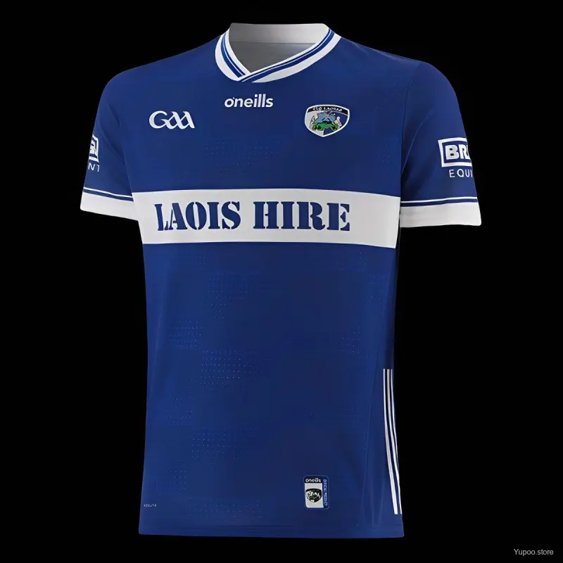 2026 Laois GAA Blue with White Band Jersey