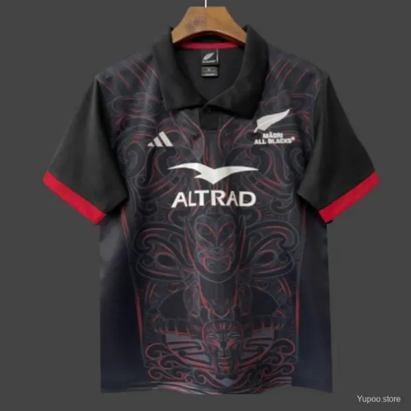 Maori All Blacks jersey - A-Grade Quality Detail View