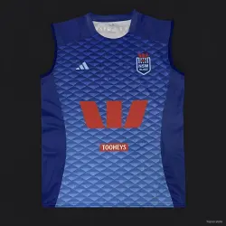 2026 New South Wales Blues Navy Blue with Diamond Pattern Women's Jersey - product photo US22.99 - 2026 New South Wales Blues Navy Blue with Diamond Pattern Women's Jersey