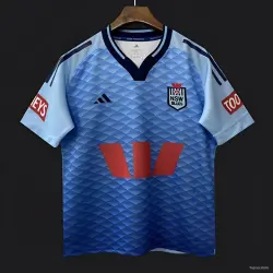 US24.99 - 2026 New South Wales Blues Sky Blue to Navy Blue Gradient with Diamond Pattern Jersey