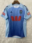 2026 New South Wales BluesSky Blue to Navy Blue Gradient with Diamond Pattern Women's Jersey 2026 New South Wales BluesSky Blue to Navy Blue Gradient with Diamond Pattern Women's Jersey