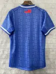 2026 Samoa Rugby League Blauw met Traditioneel Polynesisch Patroon Jersey
