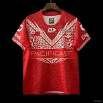 Tonga Rugby Jersey 2026 League Red