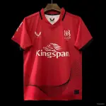 24/25 Ulster Red with Wave Pattern Home Jersey