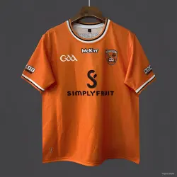 25/26 Armagh GAA Orange with White Trim Jersey - product photo US24.99 - 25/26 Armagh GAA Orange with White Trim Jersey