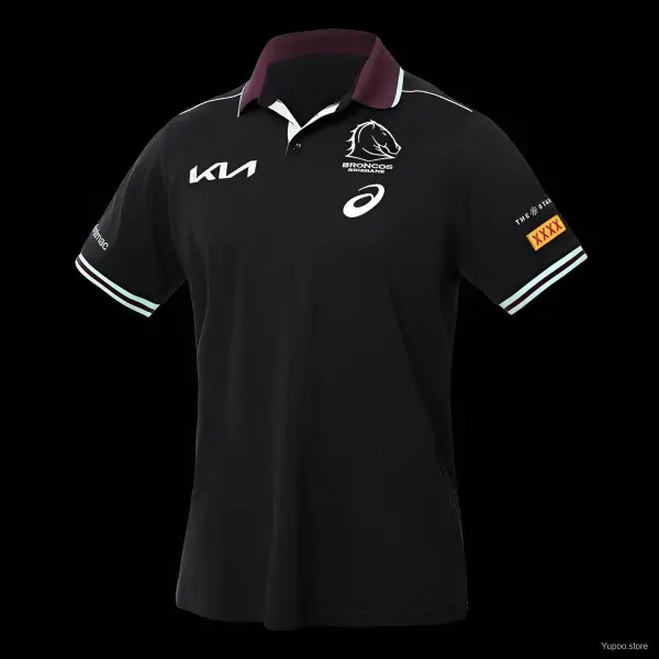Brisbane Broncos polo - A-Grade Quality Detail View