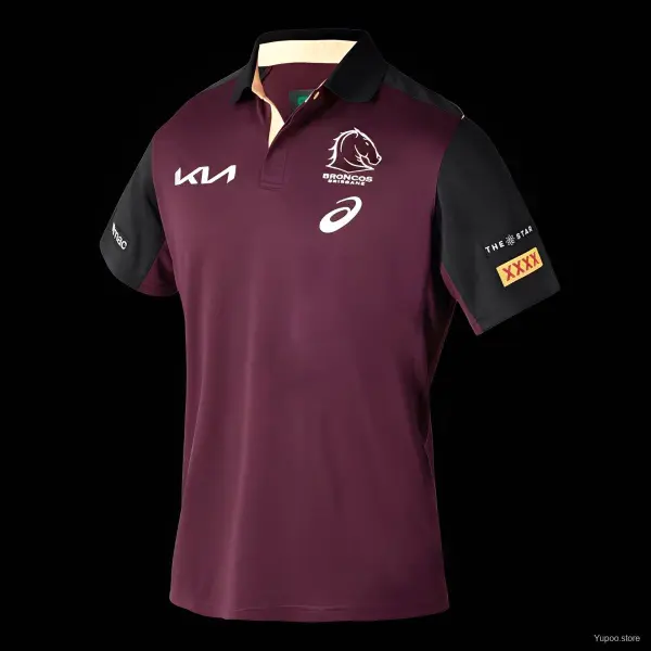 Brisbane Broncos polo - A-Grade Quality Detail View