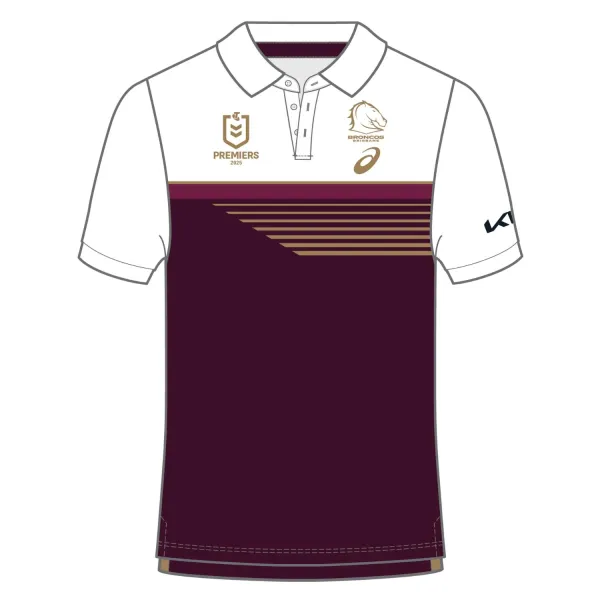 Camisa dos Brisbane Broncos - Qualidade de primeira classe - Vista detalhada