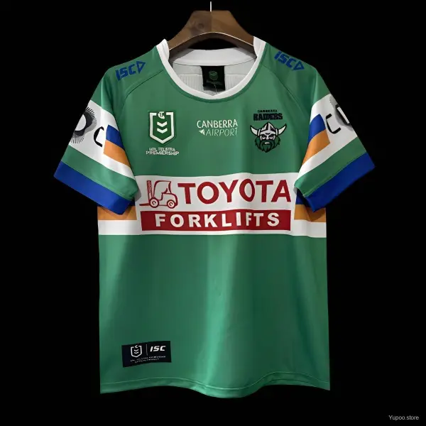 Maglia dei Canberra Raiders - Qualità di prima scelta - Vista dettagliata