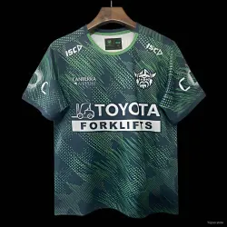 25/26 Canberra Raiders Navy with Green Digital Pattern Jersey - product photo US24.99 - 25/26 Canberra Raiders Navy with Green Digital Pattern Jersey