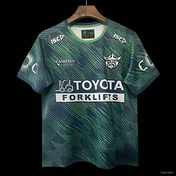 Canberra Raiders-Trikot – A-Klasse-Qualität – Detailansicht