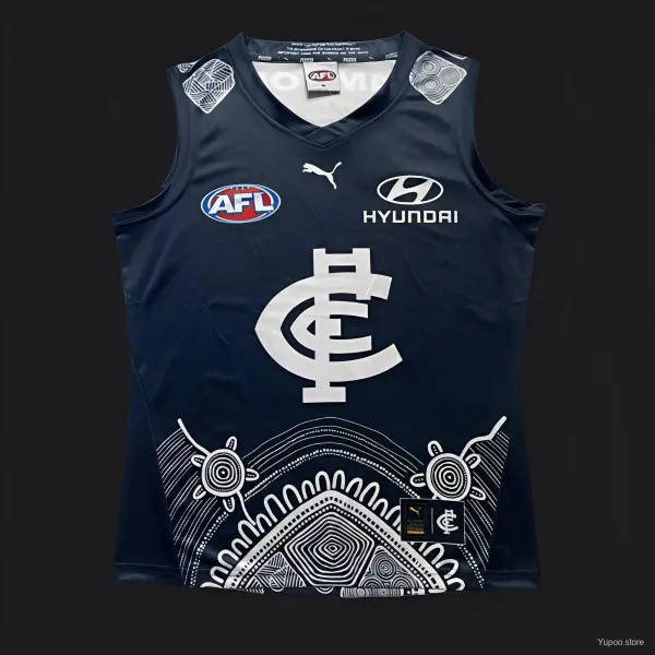 Carlton Blues jersey - A-Grade Quality Detail View