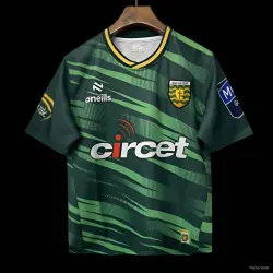 25/26 Donegal GAA Green with Gold Trim Jersey - product photo US24.99 - 25/26 Donegal GAA Green with Gold Trim Jersey