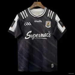 24,99 US-Dollar – 25/26 Galway GAA, schwarzes Trikot mit diagonalen Streifen