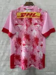 25/26 Camisola com padrão de salpicos de flamingo cor-de-rosa dos Arlequins
