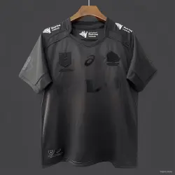 US24.99 - 25/26 Kids Brisbane Broncos All Black with Tonal Design Jersey