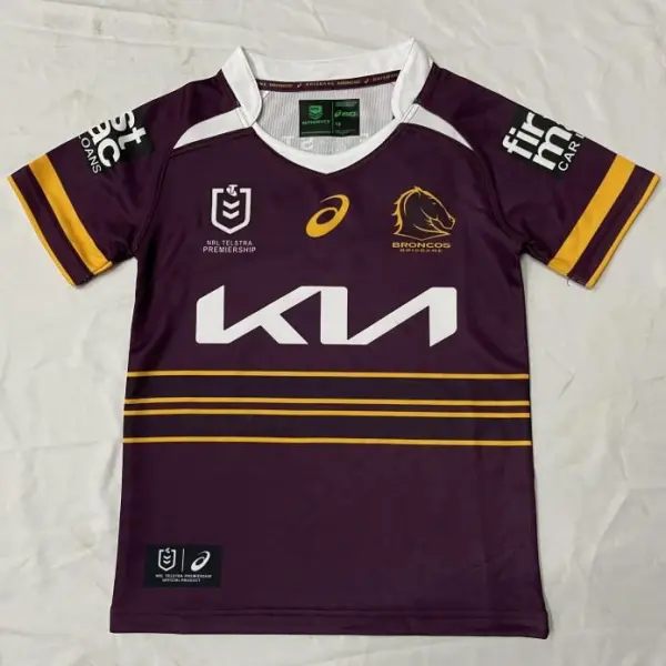 Camiseta de los Brisbane Broncos - Calidad de primera categoría. Vista detallada