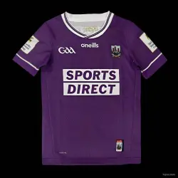 25/26 Kids Kilmacud Crokes Purple with White Trim Home Jersey - product photo US24.99 - 25/26 Kids Kilmacud Crokes Purple with White Trim Home Jersey