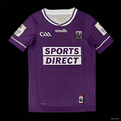 25/26 Kids Kilmacud Crokes Purple with White Trim Home Jersey