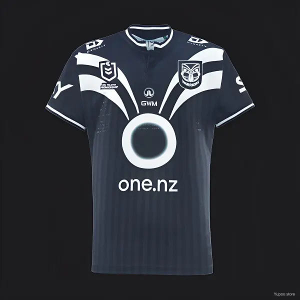 Camisola dos New Zealand Warriors - Qualidade de 1.ª classe - Vista detalhada