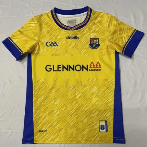 25/26 Kids Roscommon GAA Yellow and Blue Away Jersey