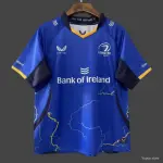 Camiseta azul de Leinster Rugby 25/26 con estampado de mapa de rayos Camiseta azul de Leinster Rugby 25/26 con estampado de mapa de rayos