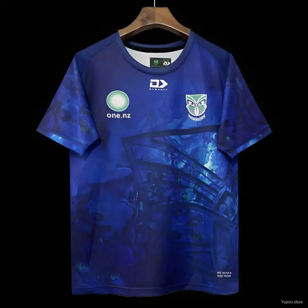 Trikot der New Zealand Warriors – A-Qualität, Detailansicht