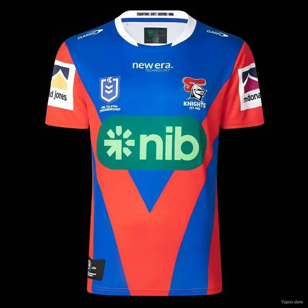 Maglia dei Newcastle Knights - Qualità di prima scelta - Vista dettagliata