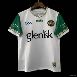 25/26 Offaly GAA White with Green Trim Away Jersey - product photo US24.99 - 25/26 Offaly GAA White with Green Trim Away Jersey