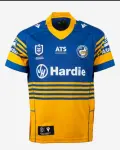 25/26 Parramatta Eels Blue and Gold with Horizontal Stripes Jersey