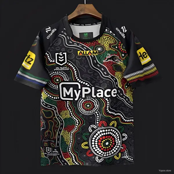 Maglia dei Penrith Panthers - Qualità di prima scelta - Vista dettagliata
