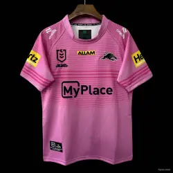 25/26 Penrith Panthers Pink with Gradient Horizontal Stripes Jersey - product photo US24.99 - 25/26 Penrith Panthers Pink with Gradient Horizontal Stripes Jersey