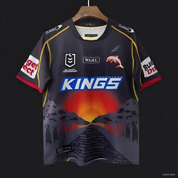 Redcliffe Dolphins jersey - A-Grade Quality Detail View