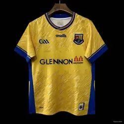 25/26 Roscommon GAA Yellow and Blue Away Jersey - product photo US24.99 - 25/26 Roscommon GAA Yellow and Blue Away Jersey