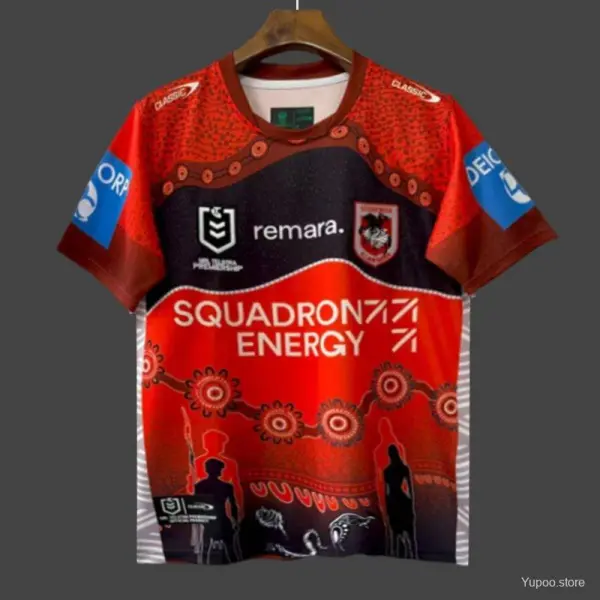 St George Illawarra Dragons jersey - A-Grade Quality Detail View