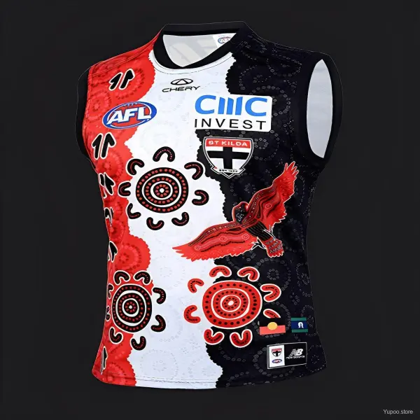 St Kilda Saints jersey - A-Grade Quality Detail View