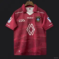 25/26 Westmeath GAA Maroon with Contour Lines Pattern Jersey - product photo US24.99 - 25/26 Westmeath GAA Maroon with Contour Lines Pattern Jersey