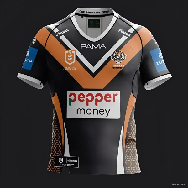 Wests Tigers jersey - A-Grade Quality Detail View