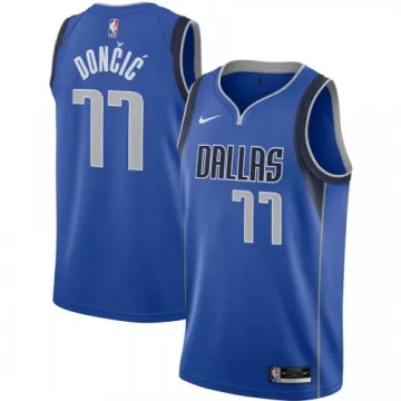 Men's Dallas Mavericks Luka Doncic #77 Royal 2020/21 Swingman Jersey - Icon Edition