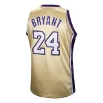 Men’s Los Angeles Lakers Kobe Bryant #24 Throwback Gold Hall of Fame Class of 2020 Jersey