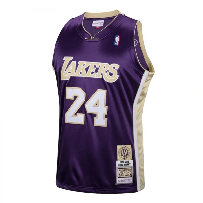 Men’s Los Angeles Lakers Kobe Bryant #24 Throwback Purple Hall of Fame Class of 2020 Jersey