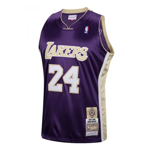Maillot homme des Los Angeles Lakers « Kobe Bryant #24 » style rétro, violet, Hall of Fame promotion 2020
