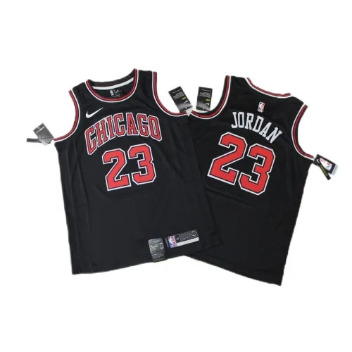 Maillot Swingman noir Michael Jordan #23 des Chicago Bulls pour homme