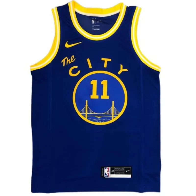 Men’s Golden State Warriors Klay Thompson #11 Royal Hardwood Classics 2020/21 Swingman Jersey- Classic Edition