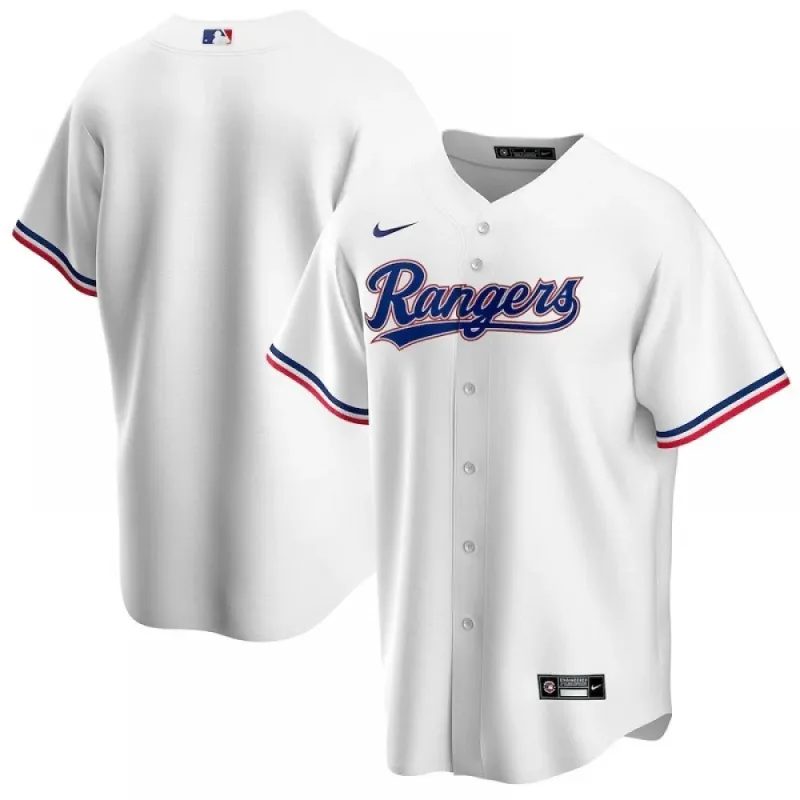 Men’s Texas Rangers Nike White Home 2020 Jersey