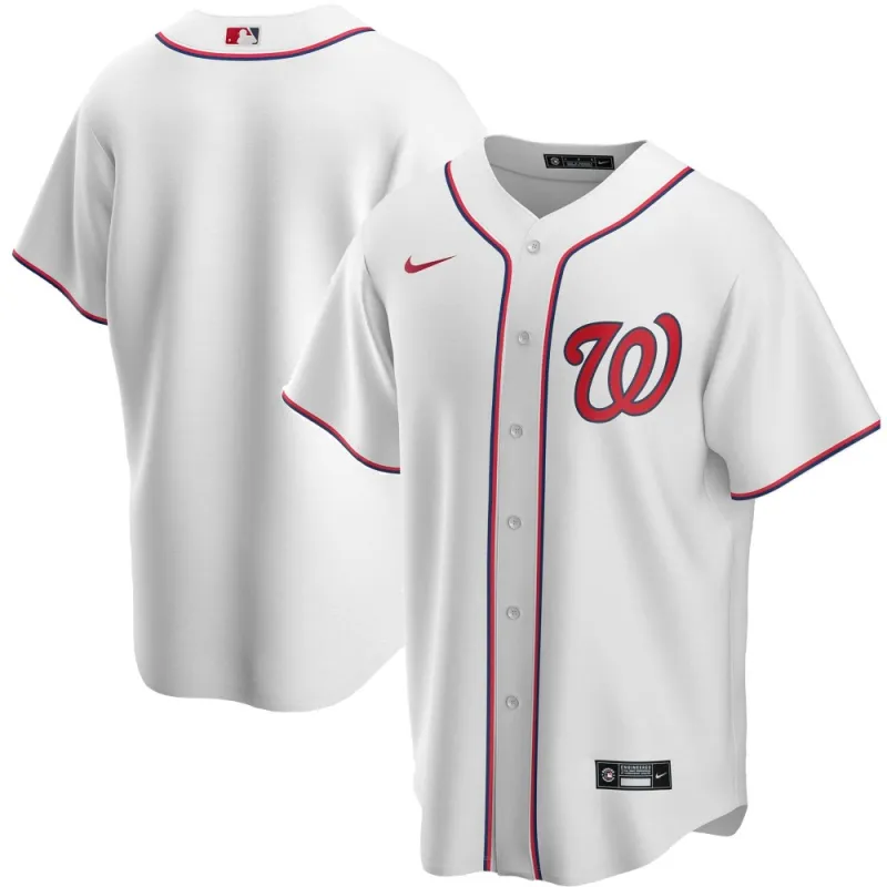 Men’s Washington Nationals Nike White Home 2020 Jersey