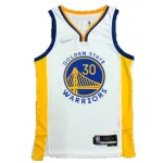 Men's Golden State Warriors Stephen Curry #30 Nike White 2021/22 Swingman Jersey - Association Edition Men’s Golden State Warriors Stephen Curry #30 Nike White 2021/22 Swingman Jersey – Association Edition