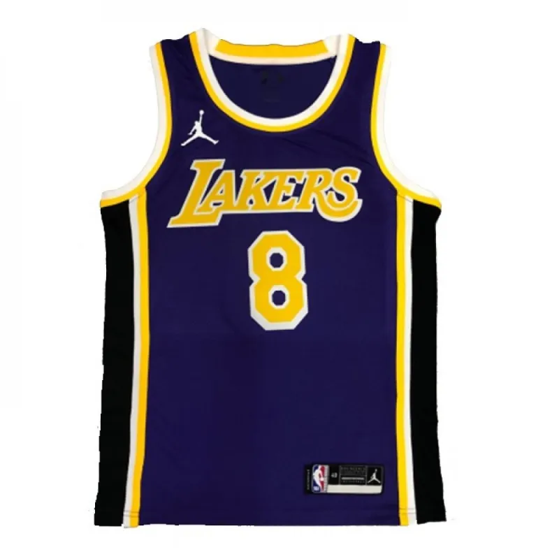 Men’s Los Angeles Lakers Kobe Bryant #8 Jordan Purple 20/21 Swingman Jersey – Statement Edition