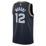 Maglia da uomo Memphis Grizzlies Ja Morant #12 Navy Swingman – Edizione City